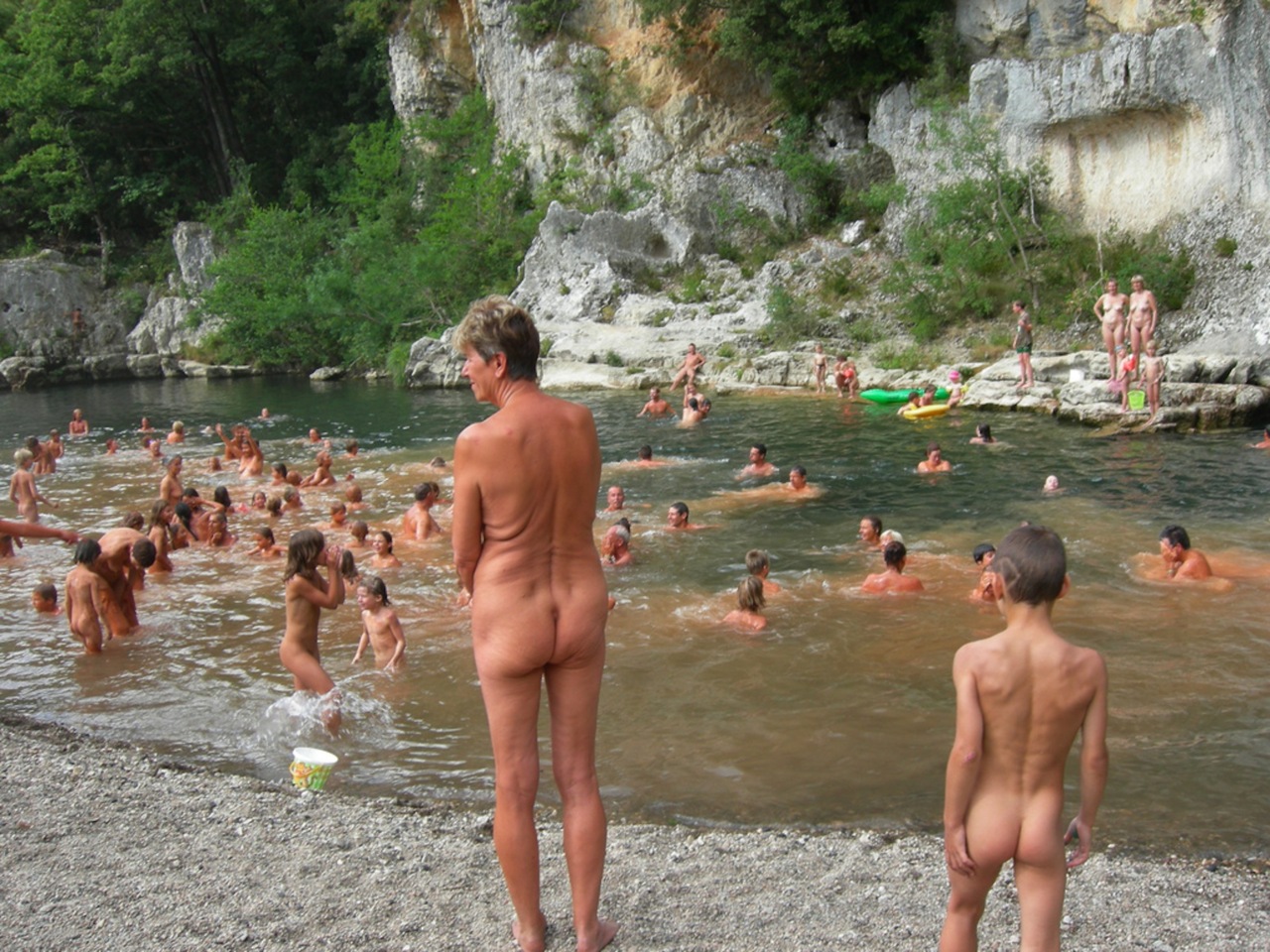 European nude women tan lines